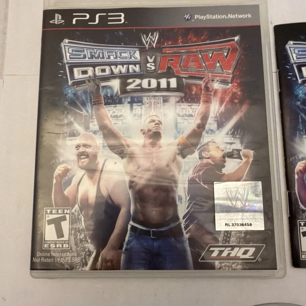 WWE SmackDown vs. Raw 2011 PlayStation 3 PS3 Complete With Manual CIB
